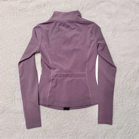 y2k purple athletic zip-up jacket - Picture 2 of 2